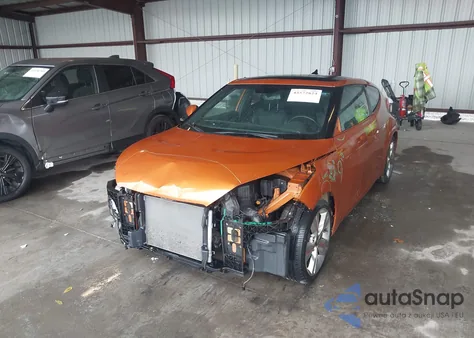 2016 Hyundai Veloster from USA, damaged, VIN KMHTC6AD5GU302312